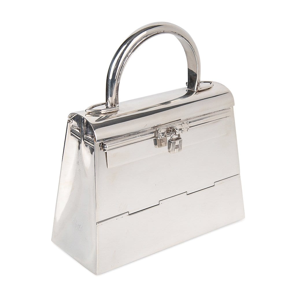 Kelly 15 Bag Sterling Silver Vintage Limited Edition Chaine D’Ancre Strap